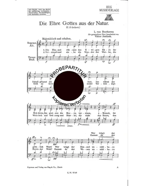 Ehre Gottes in der Natur